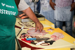 Dia de campo: oficinas de piscicultura atraem produtores de toda a região