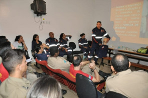 Samu e Bombeiros realizam instrução para atualização acerca de protocolos internacionais