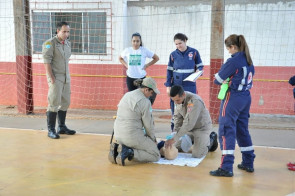 Samu e Bombeiros realizam instrução para atualização acerca de protocolos internacionais