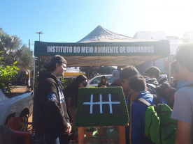 XXII Eco Dourados registra quatro mil visitas e  entrega 500 mudas na Praça Antônio João