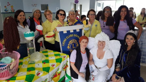 Délia destaca parceria do "Amigos do Peito"  com a Policlínica de Atendimento Infantil