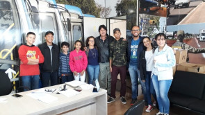 Agetran recebe visita de alunos de robótica do Sesi