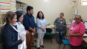 Délia visita Unidade Básica de Saúde do Cachoeirinha