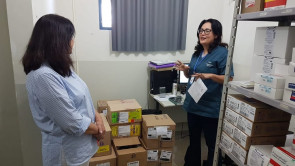 Délia visita Unidade Básica de Saúde do Cachoeirinha