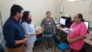 Délia visita Unidade Básica de Saúde do Cachoeirinha
