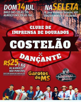 Costelão do Clube de Imprensa será no domingo em Dourados