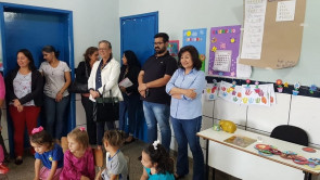 Em visita a Ceim, Délia acompanha  projeto “Sustentabilidade e Cidadania”
