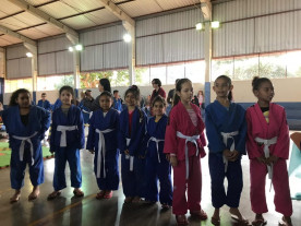 Festival de Judô movimentou Escola Bernardina Correa