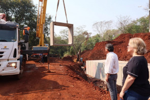 Obras da Avenida Presidente Vargas  avançam a todo vapor em Dourados