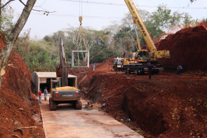 Obras da Avenida Presidente Vargas  avançam a todo vapor em Dourados