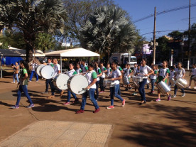 Encontro de Fanfarras e Percussão marca  preparativos para desfile de 7 de setembro