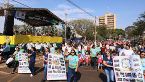 7 DE SETEMBRO: Quatro mil desfilam em Dourados representando 66 instituições
