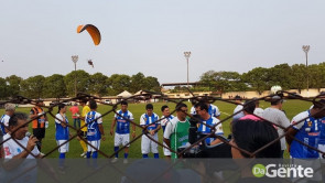Jogadores profissionais participam do 10º futebol Solidário do Toninho Poços