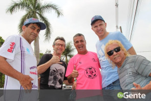 Jogadores profissionais participam do 10º futebol Solidário do Toninho Poços