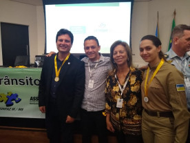 Agetran recebe prêmio pelo “Maio Amarelo” na Capital