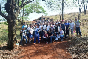 IMAM faz identificação de espécies no Parque Arnulpho Fioravanti com alunos do ensino fundamental