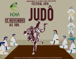 Festival de Judô do Indaiá reúne centenas de atletas amanhã