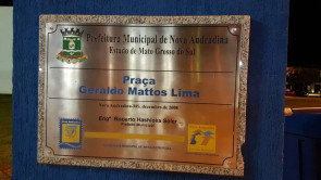 Praça Geraldo Mattos Lima recebe elogios de visitantes