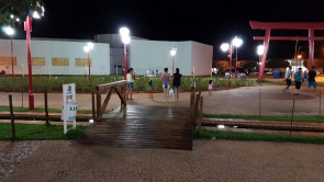 Praça Geraldo Mattos Lima recebe elogios de visitantes
