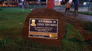 Praça Geraldo Mattos Lima recebe elogios de visitantes