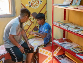 Paraty inaugura 1ª biblioteca indígena