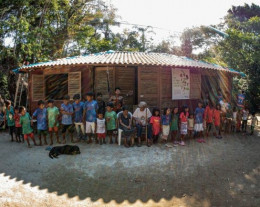 Paraty inaugura 1ª biblioteca indígena