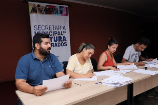 O secretário de Cultura Wesley Queiróz coordenou o processo de sorteio de 69 vagas entre mais de 150 inscritos