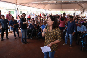Délia diz que entrega de casas é o resultado da mobilização e luta dos movimentos sociais