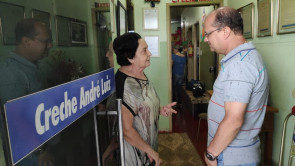 Barbosinha festeja 40 anos da Creche André Luiz com emenda parlamentar