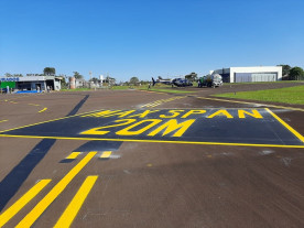 Nova sinalização do aeroporto está  pronta para receber o Boeing 737/700