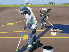 Nova sinalização do aeroporto está  pronta para receber o Boeing 737/700