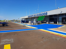 Nova sinalização do aeroporto está  pronta para receber o Boeing 737/700