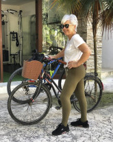 Vovó fitness: Aos 73 anos ela perdeu mais de 28 quilos