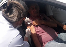 Vacinação contra a Influenza está concentrada no estádio Douradão nesta quinta-feira, pára imunização de idosos com idade acima de 70 anos