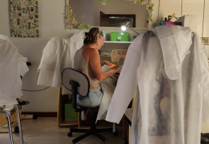 Hospital Alfredo Abrão faz campanha de arrecadação de materiais para confecção de máscaras