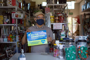 Negócios visitados receberão o selo "Eu Fui Orientado", para demonstrar aos clientes que o estabelecimento é seguro e responsável