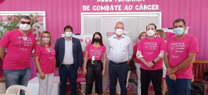 Outubro Rosa é aberto pelo Hospital Alfredo Abrão e Rede Feminina