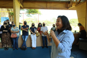 Prefeita Délia Razuk entrega obra de  revitalização do Ceper do BNH 1º Plano