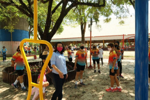 Prefeita Délia Razuk entrega obra de  revitalização do Ceper do BNH 1º Plano