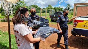 Delia entrega uniforme à Guarda Municipal e viaturas à GM Ambiental