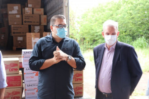 Dourados recebe EPIs e medicamentos da Secretaria de Estado de Saúde