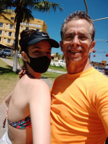 Pai de bailarina paga promessa e pedala durante 11 dias