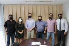 Promotor Ricardo Rotunno foi recebido na manhã desta sexta-feira pela Mesa-Diretora da Câmara Municipal de Dourados