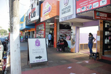 Região comercial de Dourados.