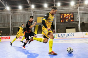 Juventude AG sai na frente, mas leva virada da ACBF na Liga Nacional de Futsal