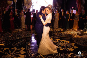 Casamento; A publicitária Flávia Pestana e o empresário Fábio Chagas recebeu seus convidados na última sexta