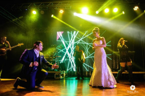 Casamento; A publicitária Flávia Pestana e o empresário Fábio Chagas recebeu seus convidados na última sexta