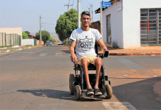 'Passoka' ficou paraplégico devido a um acidente de trânsito ocorrido em 2016