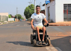 'Passoka' ficou paraplégico devido a um acidente de trânsito ocorrido em 2016