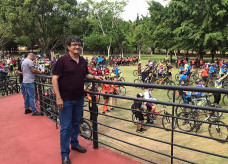 Foto – Assessoria  Vereador Juscelino quer incentivar o uso da bicicleta como meio de transporte, esporte e lazer